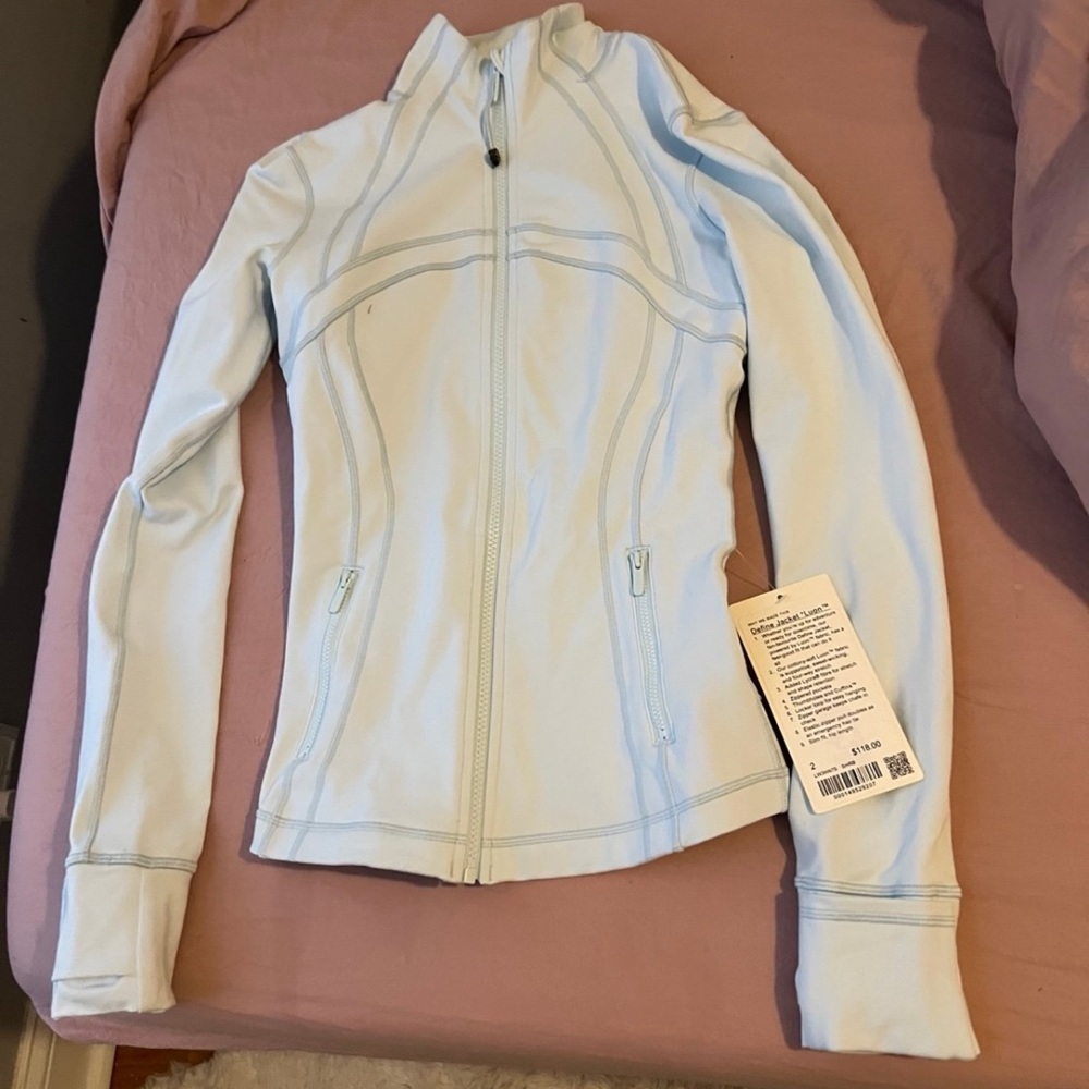 Lululemon Athletica Light Blue Sweatshirt